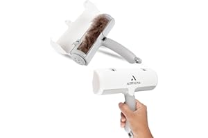 ALDER ALPHA Pet Hair Remover Roller - Heavy Duty Reusable Hair Removal Brush for Dogs and Cats - Efficiently Clears Pet Fur from Carpets, Clothes, Furniture, Car Interiors, Bedding in Minutes