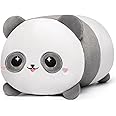 Mewaii 8'' Soft Panda Plush Pillow – Adorable Cuddle Plush Toy, Squishy Stuffed Animal for Kids, Adults, and Plushie Lovers, Perfect for Hugging and Relaxing