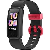 BIGGERFIVE Vigor Orologio Fitness Tracker per Bambino Bambina 5-15 Anni, Contapassi Calorie Cardiofrequenzimetro e Monitor de
