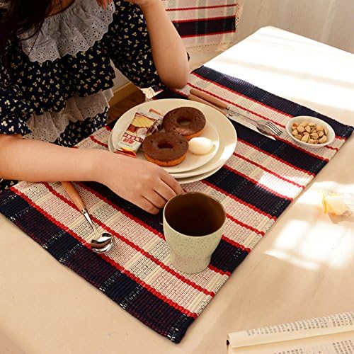 TRE European cotton placemat/dining desk mats/Desktop keyboard pad/ Bowl mat/ pot mat/ hot pad/Pad-F 40x60cm(16x24inch)