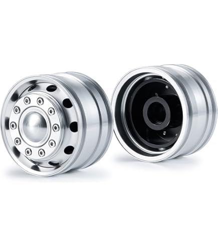 AXspeed 1/14 RC Banden, 4 Stks 22mm Wielbanden Voor Tamiya Trailer Tractor Auto 1324592215