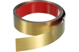 QUARKZMAN 5 m x 40 mm dekorativa lister, självhäftande vägglister för att klistra fast och montera ramar, rostfritt stål med