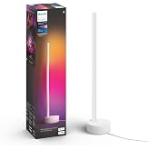 Philips Hue Gradient Signe masa lambası beyaz | 16 milyon renk, renk ge&ccedil;işleri, 730 lm, kısılabilir, uygulama ve ses kontrol&uuml;
