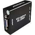 POMIACAM VGA to USB 2.0 Video Converter, Audio and Video Capture Device, Plug-and-Play, No USB Flash Drive, 1080P HD Video Capture Tool for Windows, Linux and Android