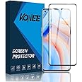 KONEE Vetro Temperato Compatibile con Oppo Reno4 PRO 5G, [Bordi Arrotondati, Case Friendly, Copertura Totale] Copertura Compl