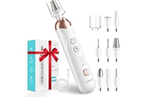 Kit Manucure Pedicure Sans Fil : ‎COSLUS 9 En 1 Ponceuse pour Ongles Professionnel avec 5 Vitesses et LumièRe Led, Rechargeable Lime a Ongle Electrique Ponceuse Ongle pour Le Soin Mains et Pieds