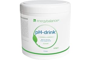 ‎ENERGYBALANCE EnergyBalance pH-drink - Pulver Xylitol Basengetränk - basische Ernährung, Säure-Basen-Haushalt - Vegan, ohne Zusatzstoffe - Qualität aus der Schweiz - 330 g