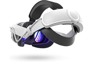 Maecker Batterie Casque pour Quest 3 Batterie 6000 mAh pour Quest 3 Casque Confort