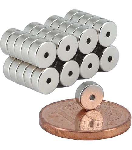 10x Neodym Magnet Mit Loch 10x2mm 4mm Bohrung Ringmagnet Ring Magnete 10x Neodym Magnet Mit Loch 10x2mm 4mm Bohrung Ringmagnet Ring Magnete