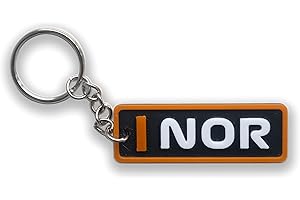 GENERIC Personalised Formula 1 Racing Keyring, Motorsport Fan Bag Charm, 3D Printed Design, Made in UK