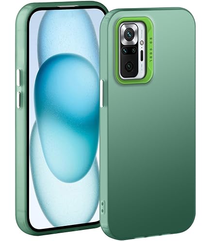 Cover Per Xiaomi Redmi Note 10 Pro 4G Con Protezione Fotocamera, Morbida TPU Trasparente, Antiurto, Viola - 3