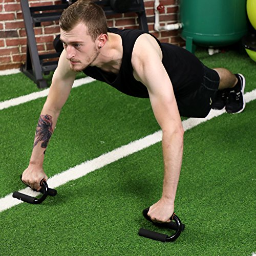 Songmics Neu 2 Liegestützgriffe Liegestütz Griffe Push up Stand Bar Liegestütze SPU82S - 2