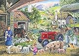  1000 Teile Puzzle - Auf dem Bauernhof (Find the Differences No.2 - \'On the Farm\')
