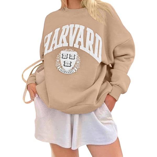 Bouclier Rouge Classique Harvard Université Sweat à Capuche - Licence Officielle