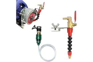 SENGHUI 2023 New Dust Remover Water Sprayer For Cutting Machine,Cutting Machine Misting System Water Sprayer Nozzle Coolant Tile Tools (Water Sprayer+5M Hose+Connection)