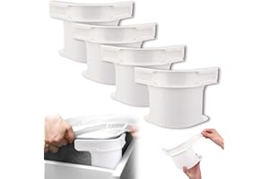 Dandin 4 Pcs Bed Sheet Holder With Lock Strips, Bed Sheet Clips for Bedding, Removable Fitted Sheet Corner Holders, Heavy Duty Bed Sheet Fasteners, Non-Slip For Mattress Protectors, Blankets, Bedding