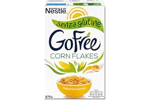 FITNESS GO FREE Corn Flakes Fiocchi di Mais Senza Glutine 375g