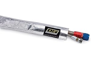 DESIGN ENGINEERING DEI 010418 Funda térmica aluminizada para una protección superior frente al calor, 1,2 cm x 91,44 cm