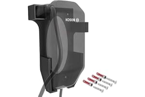 Mobilefox Uchwyt ścienny na baterię ładowarka uchwyt pasujący do Bosch eBike akumulator 4A system BPC3400