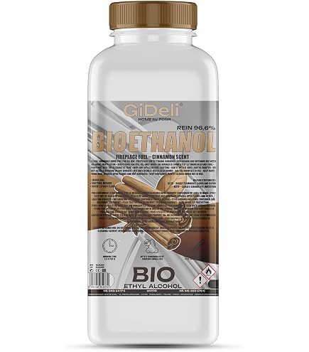 Bioéthanol Parfum Forestier - Sans Fumée Ni Suie, Idéal Cheminée Et Chauffage D'ambiance