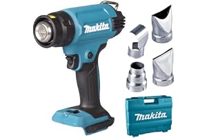 Makita DHG181ZK sladdlös varmluftsfläkt 18 V (utan batteri och laddare) i en transportväska