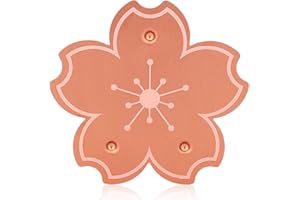 Penitue Copper Bird Bath Disk, 3.94in Flower Shape Triple-Point Support Bird Bath Purification Disc Birdbath Cleaner for All-Season Safe Water Purifier for Outdoor Bowls