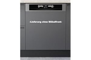 ‎BAUKNECHT Bauknecht BBO 3O41 PLT Integrierbarer Geschirrspüler 60 cm /14 Maßgedecke /10 Standardprogramme und 1 Sensorprogramm/PowerClean/ActiveDry/Besteckschublade/Vollwasserschutz, Einbau, Edelstahl