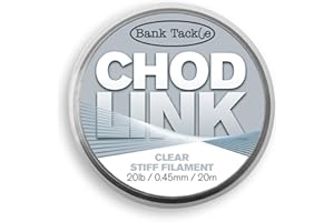 Bank Tackle Chod Link Stiff Filament 15lb, 20lb and 25lb Carp Fishing Hooklink Terminal Tackle Rig Making Component