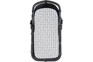 JYOKO Kids Sábana para Capazo de Algodón, Ajustable con elástico para Moisés, Carrito de Bebé, Cochecito y Silla de Paseo (Picnic Vichy)