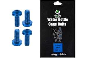 SHENZHENSHISHILILANTIANKEJIYOUXIANGONGSI CNC Porte-bouteille avec vis M5 pour vis (rouge/bleu/vert/arc-en-ciel/orange)