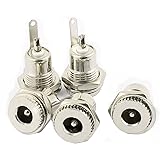 Sourcingmap 5 x dc-099 Buchse 5,5 x 2,5 mm Panel Montage DC Power Jack Steckdose Stecker de