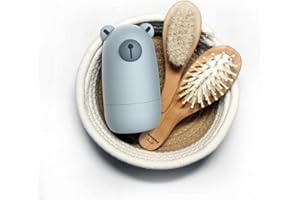 PAPABEAR Baby Nail Clippers Set with Cute Case, Infant Fingernail and Toenail File Kit for Newborn Manicure and Pedicure, New Mom Grooming Gift