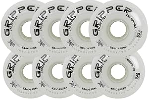 Labeda Rollhockey-Räder, Crossover-Set, 8 Stück, Farbe und Größe wählbar