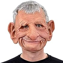 Realistische Alte Mann Maske Aus Latex - Gruselige Halloween Maske