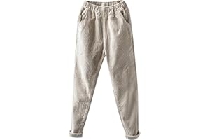 SKOTO Pantalon en velours côtelé pour femme - Taille haute - Pantalon thermique avec poche - Pantalon de jogging épais et chaud - Pantalon d'hiver - Pantalon de fitness en velours côtelé - Pantalon de sport