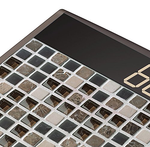 Beurer PS 891 Personenwaage Mosaic (Digitalwaage mit besonders großer LED-Anzeige bis 180 kg) - 2