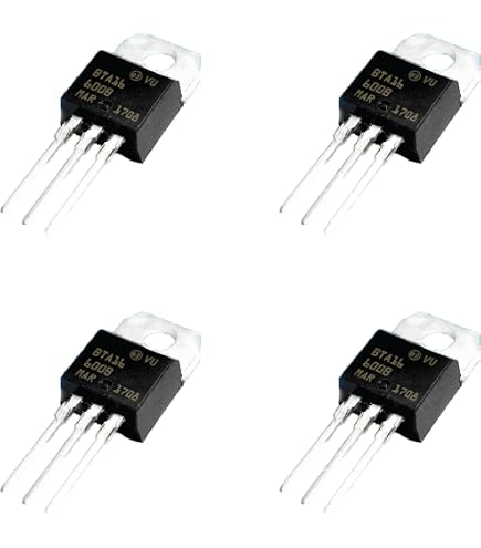 Chanzon Z0409MF Triac Thyristor Transistor – TO-202 Package, 600V 4A, Bidirectional SCR (Pack Of 10) - View #7