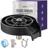 Kitchen Sink Glass Rinser,Faucet Bar Glass Rinser,Bottle Washer,Kitchen Sinks Accessories,Cup Cleaner for Bottle,Glass Cleane