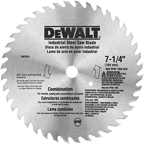  Dewalt Accessories 7-1/4 Stl Circular Saw Blade [DIY & Tools] 