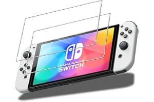 GEEMEE Protector de Pantalla para Steam Deck OLED/Steam Deck, 2 Pack 9H Dureza Anti-Arañazos Sin Burbujas Cristal Vidrio Templado Protector de Pantalla -Transparente