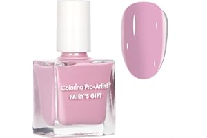 EONFAVE Pink Nail Polish - Nude Nail Varnish - Long Lasting Quick Dry Nail Polish - Nail Polish No Lamp Required - Nail Polishes Formula - Nail Varnish for Women Teens Kids