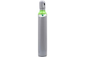 Gasflaska med svetsgasblandning bestående av argon (82 %) och CO2 (18 %), 1,9 m³, 8 liter, 200 bar, MIG-/TIG-/WIG-svetsgas, b