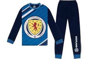 Scottish FA Scotland Boys Pyjamas Long Sublimation OFFICIAL Football Gift