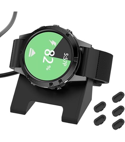 Feysentoe Ladekabel Für Garmin Uhren - Magnetisches Charger Cable USB-A Kompatibel Mit Fenix 7/Forerunner/Epix