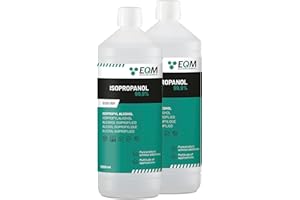 EQM SOLUCIONES QUIMICAS EQM - ECO-301 - Alcool Isopropylique Pur à 99,9% - 2x1L