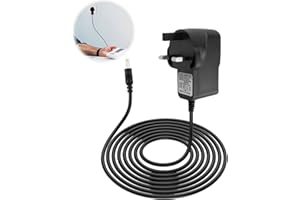 DOZYLIVE 6V Charger for Omron Blood Pressure Monitor M2 M3 M4 M6 M7 X3 Comfort X2 Basic X2 Smart X7 Smart, 6V UK Charger Power Adapter for Omron Upper Arm Blood Pressure Monitors M500 M400 M10-IT