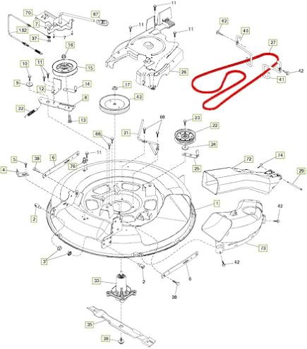SECURA Keilriemen 4L88 - Ersatz Für Husqvarna Rasentraktor 532419271 & 532126520