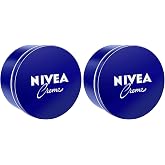 NIVEA Creme Nemlendirici Bakım Kremi 250 ml,Eucerit, El,Y&uuml;z,V&uuml;cut İ&ccedil;in,Paraben İ&ccedil;ermez, T&uuml;m Cilt Tipleri, (2 paketi)