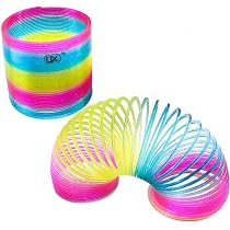 Jouet à Ressort Crazy Face - Jaune - 6,5 Cm - Remplissage Fête