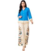 SHANTVAN GALLERY Co Ord Set for Women Stylish Card Set Dress for Women Trendy Top with Plazo Pant Ladies Coord Outfit Modern